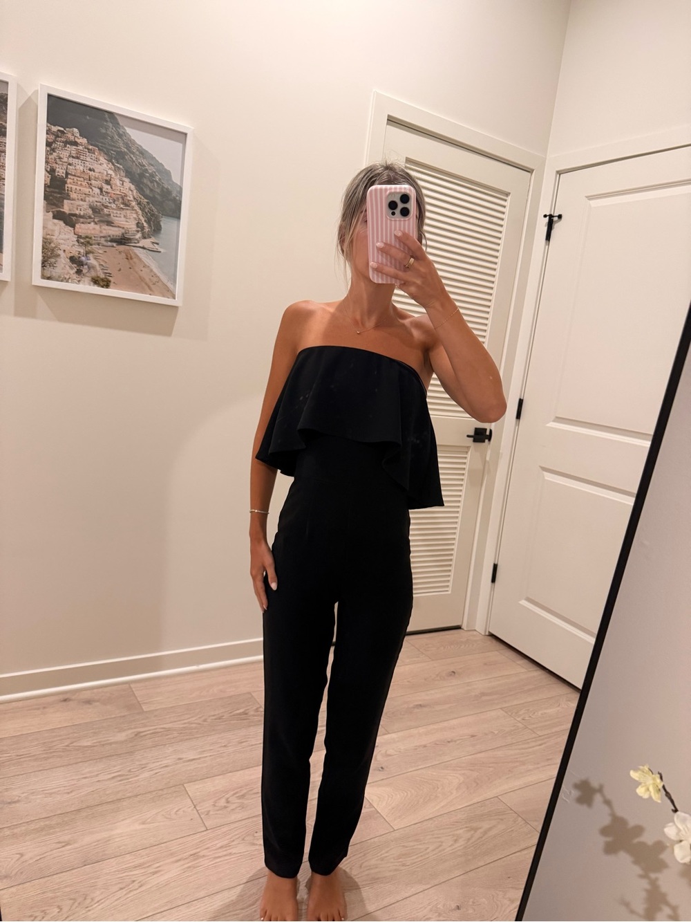 Revolve Ruffle Jumpsuit